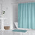 Solid Light Blue Shower Curtain