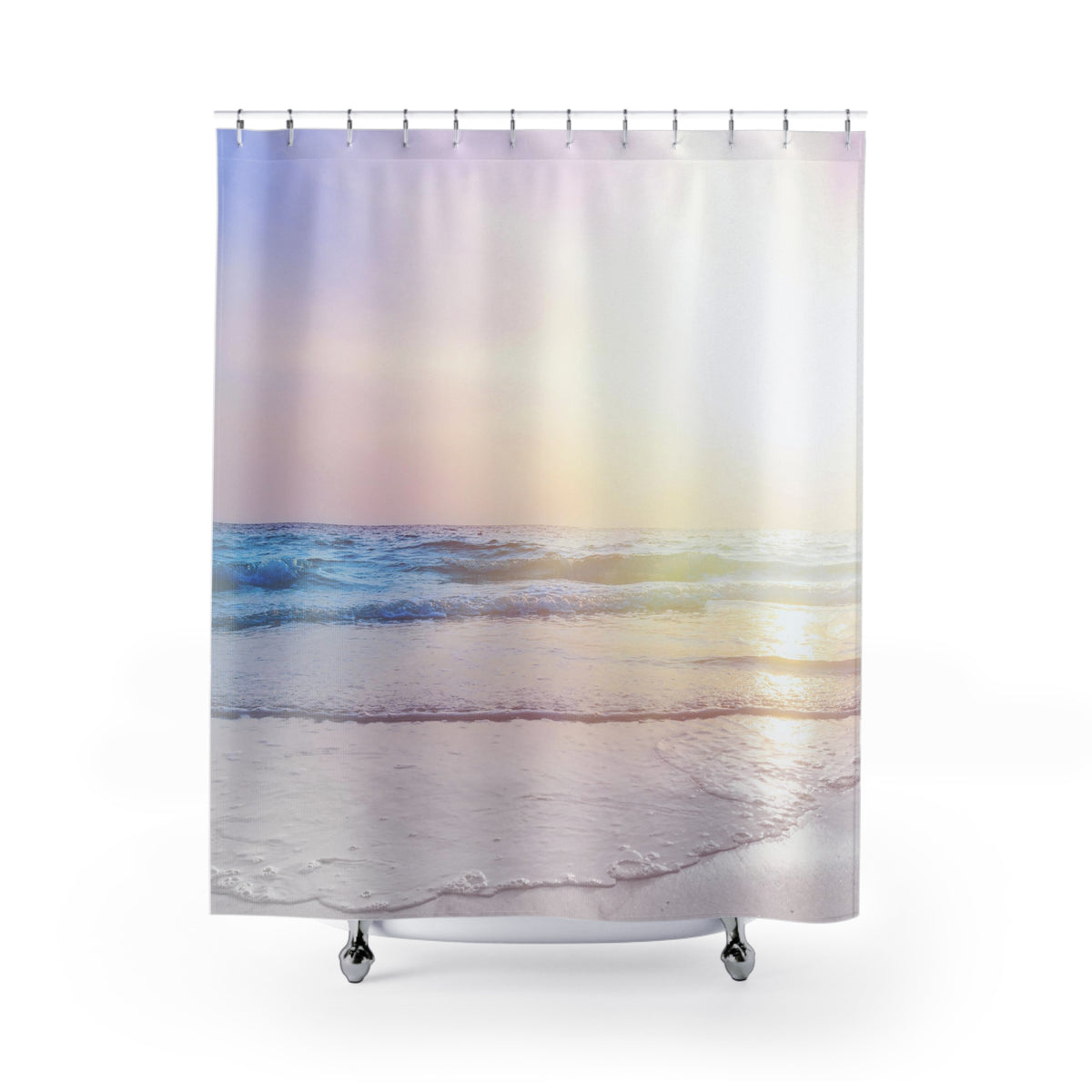 Dreamy Ocean Sunset Shower Curtain