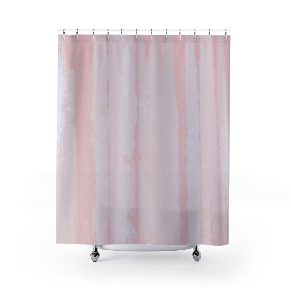 Pink Sherbet Shower Curtain