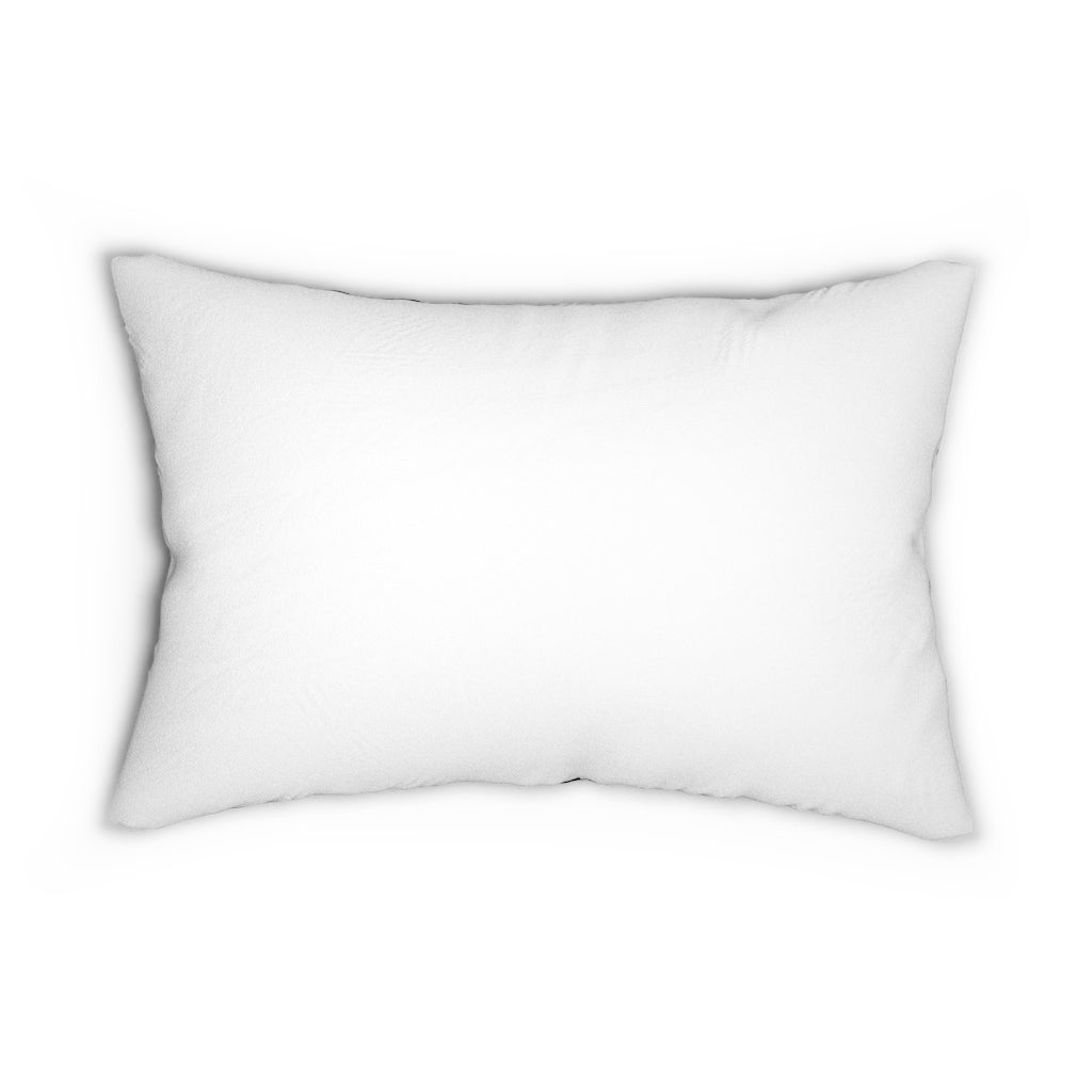 Navy Nautical Knots Lumbar Pillow