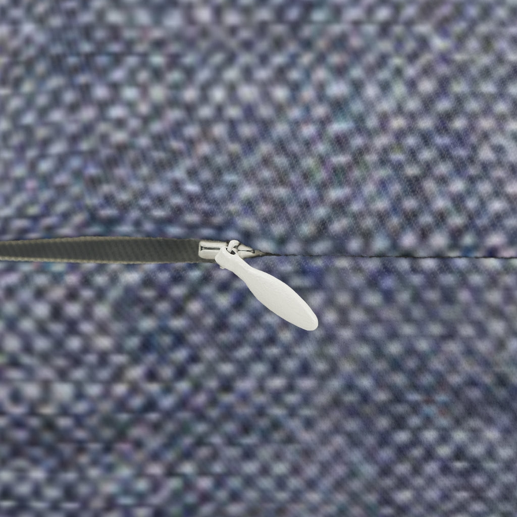 Dad Sits Here Chambray Throw Pillow