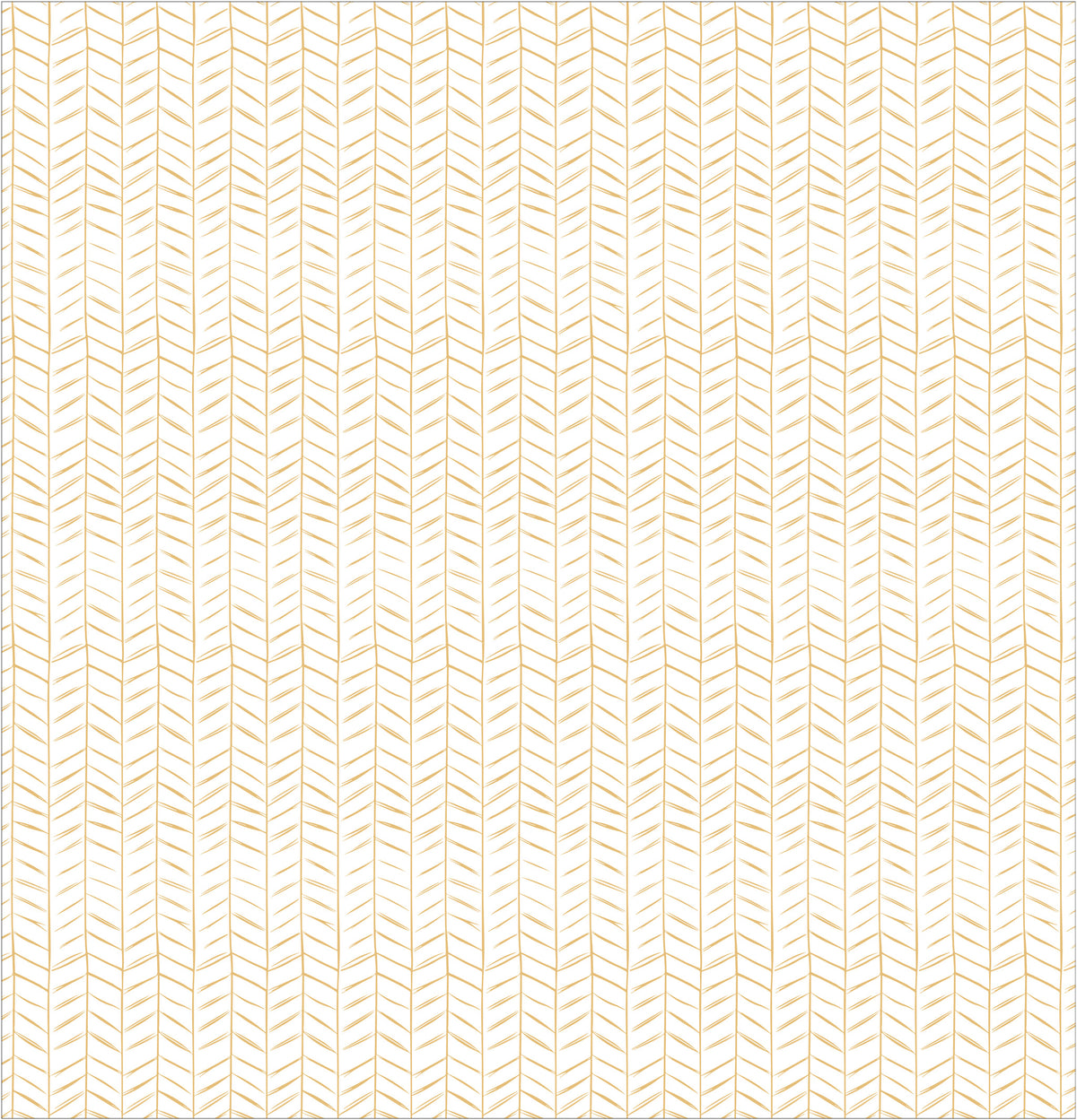 Mini Chevron Mustard Yellow Shower Curtain