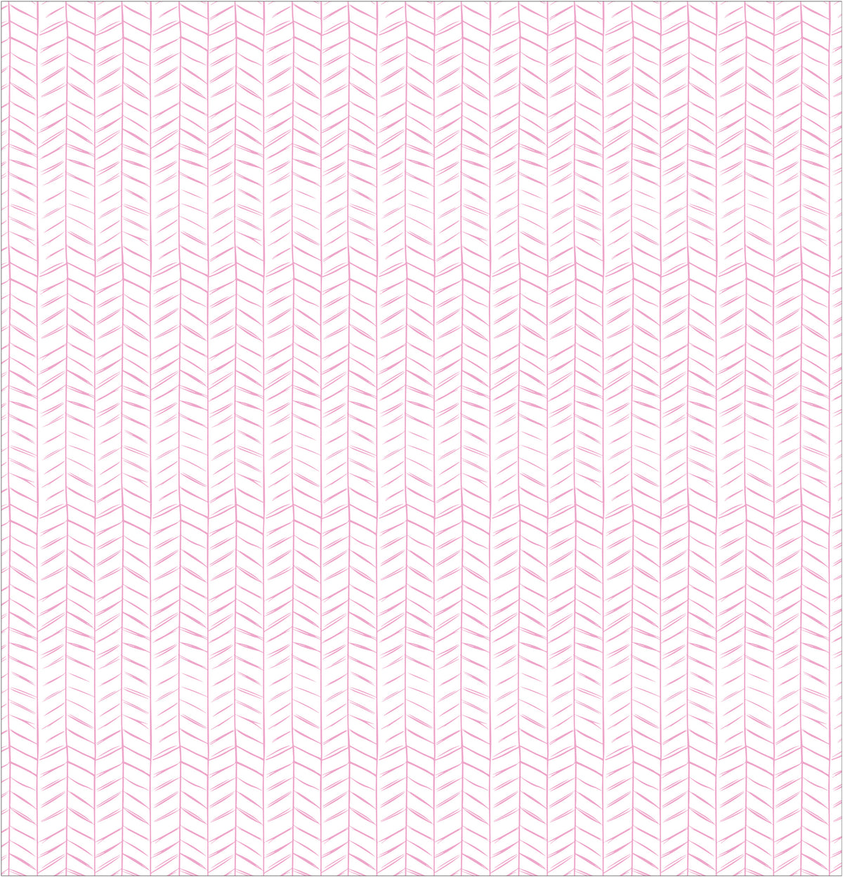 Mini Chevron Pink Shower Curtain