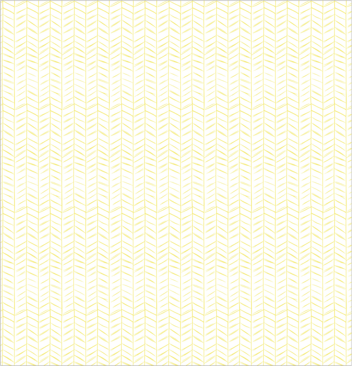 Mini Chevron Yellow Shower Curtain
