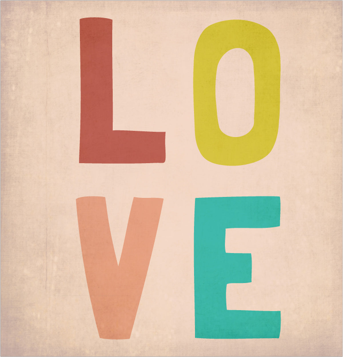 Valentines - LOVE Shower Curtain