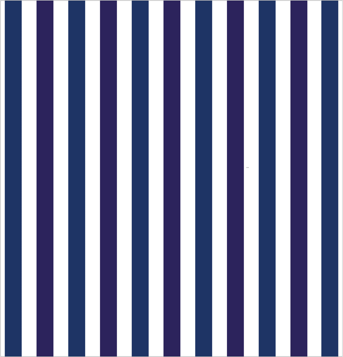 Blue and Purple Striped Shower Curtain
