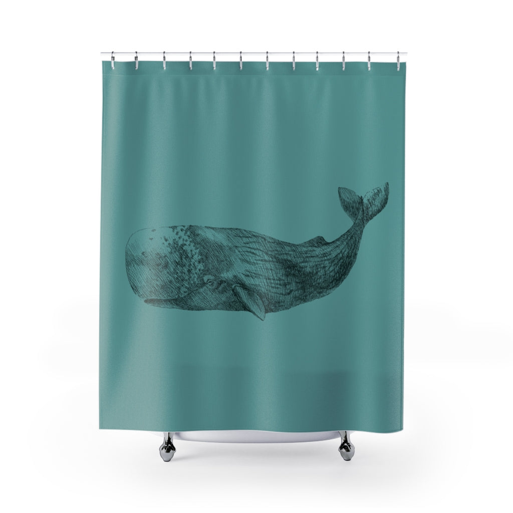 Whale Shower Curtain