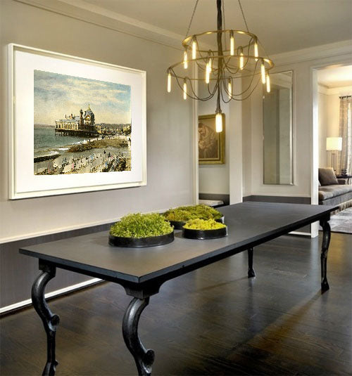 Vintage French Pier Giclée Art Print