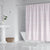 Mini Chevron Pink Shower Curtain